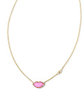 KS Lips Pendant Necklace