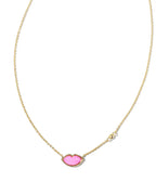 KS Lips Pendant Necklace