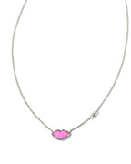 KS Lips Pendant Necklace