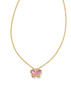 KS Mae Butterfly Short Pendant Necklace