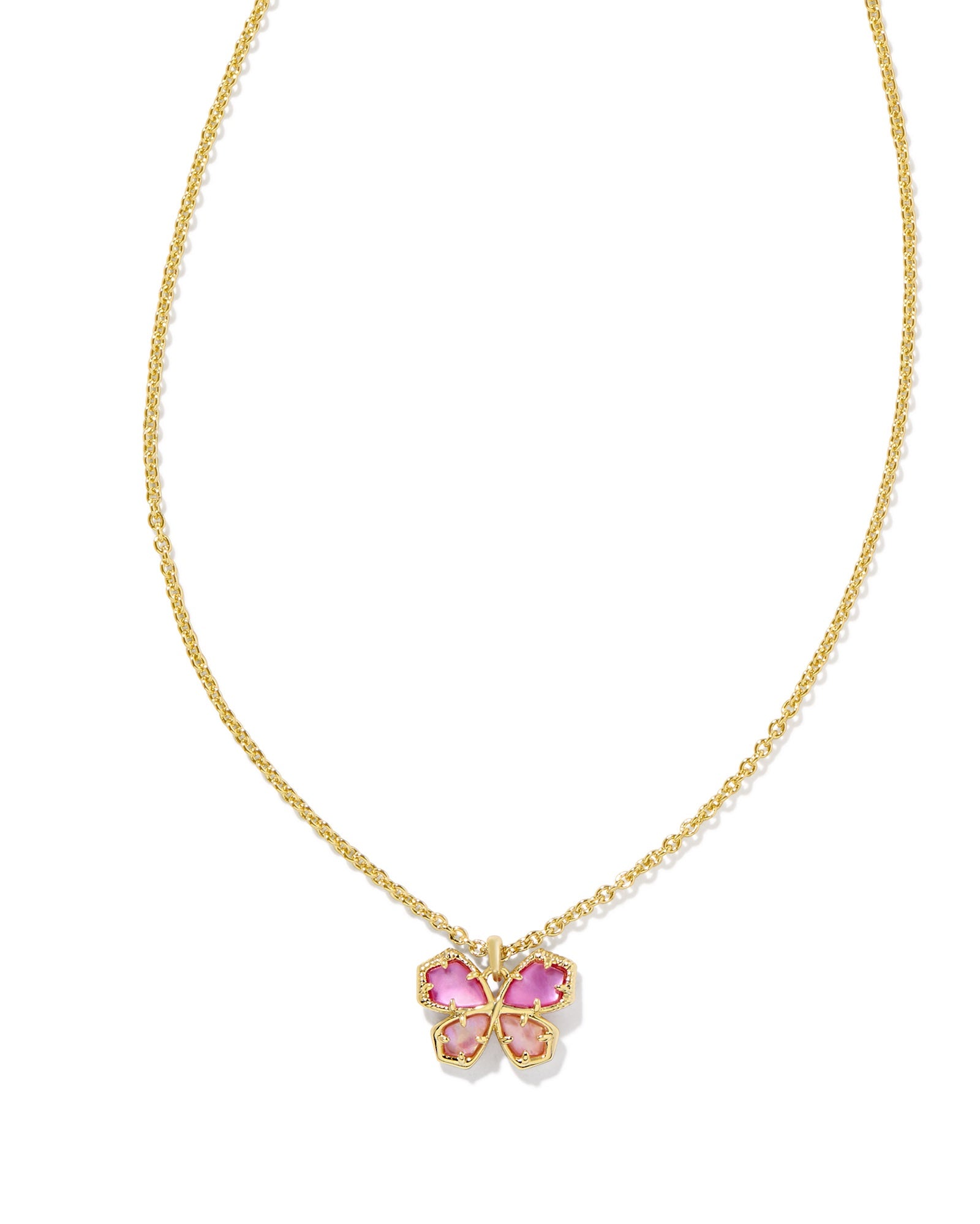 KS Mae Butterfly Short Pendant Necklace