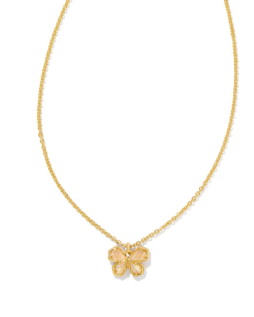 KS Mae Butterfly Short Pendant Necklace