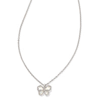 Load image into Gallery viewer, KS Mae Butterfly Short Pendant Necklace
