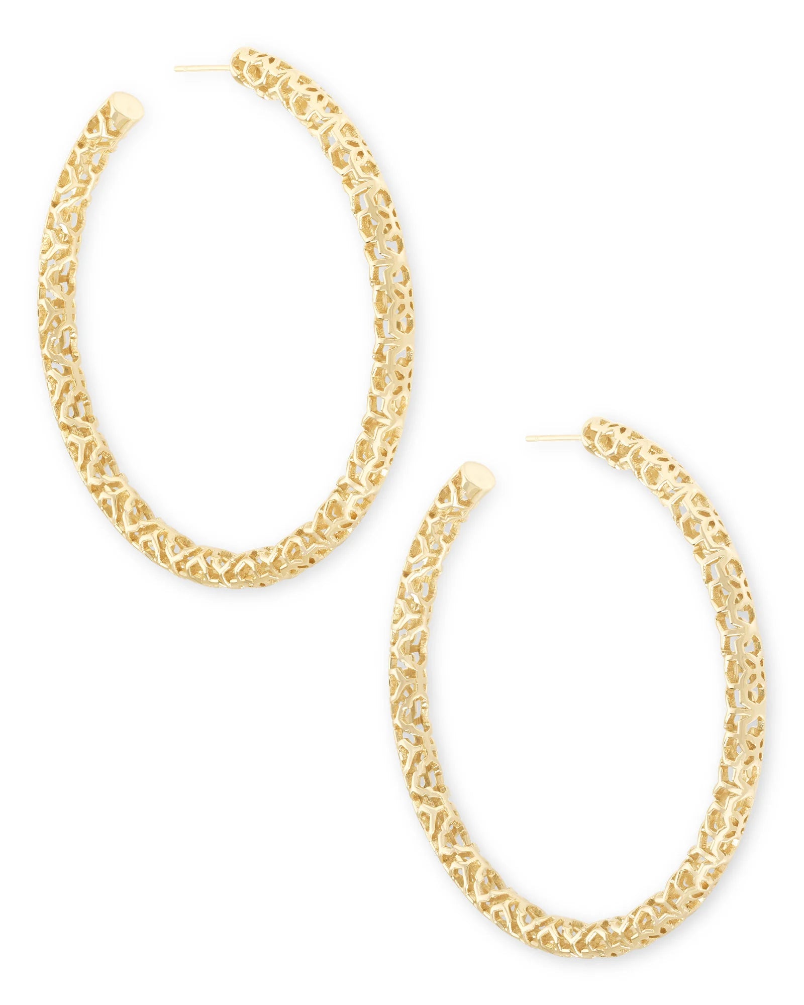 KS Maggie 2.5" Hoop Earrings