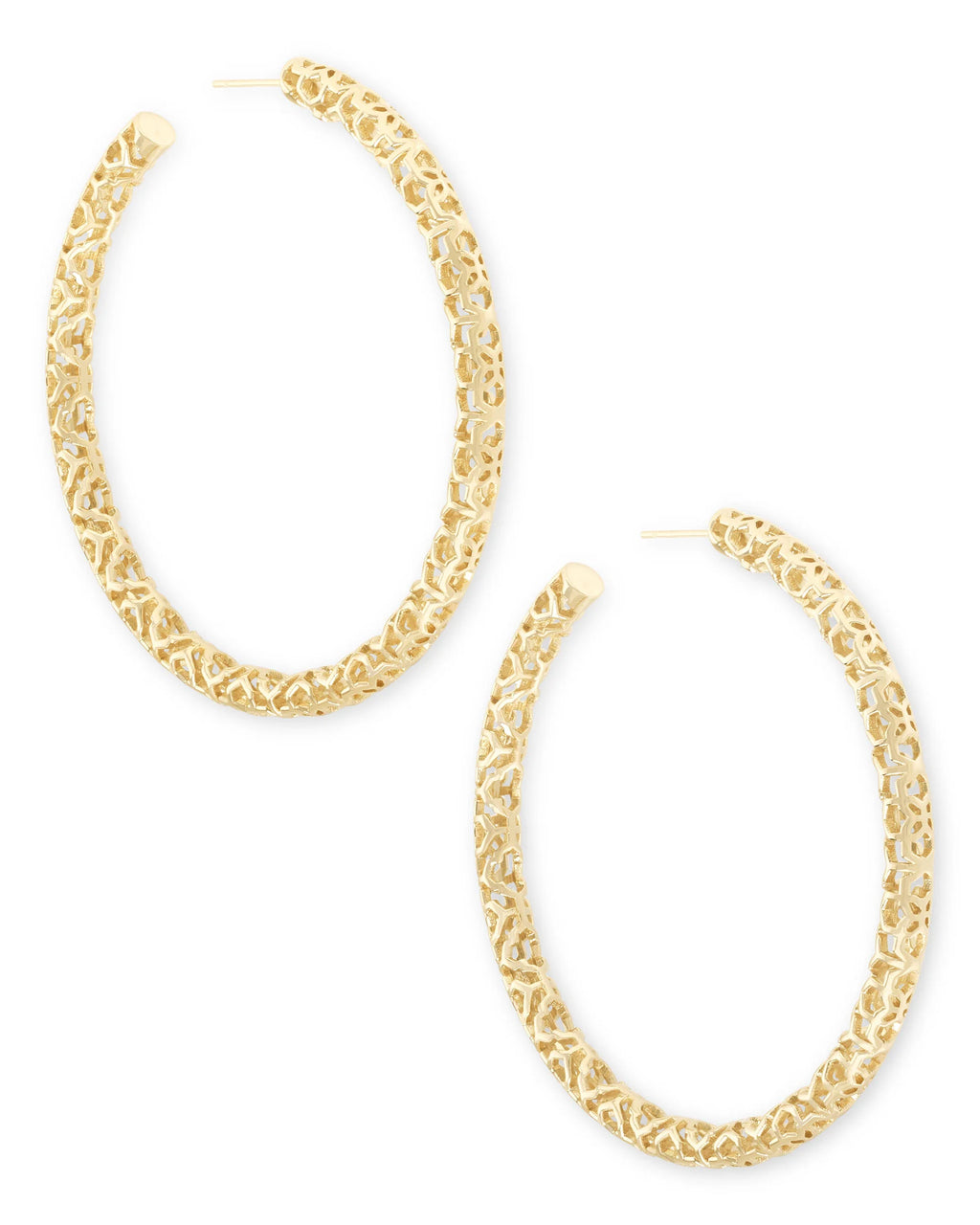 KS Maggie 2.5" Hoop Earrings