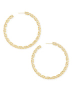 KS Maggie 2.5" Hoop Earrings