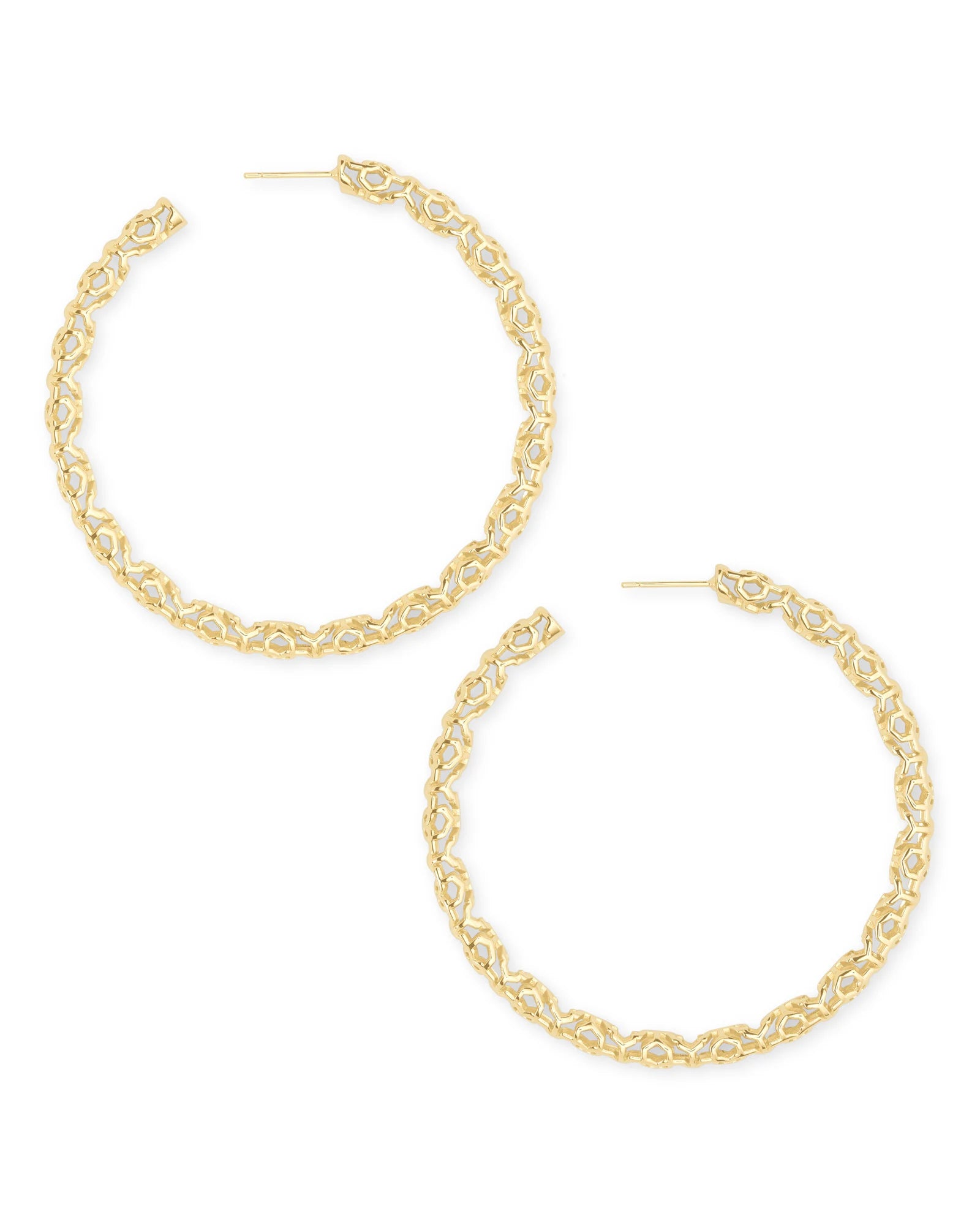 KS Maggie 2.5" Hoop Earrings