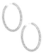 KS Maggie 2.5" Hoop Earrings