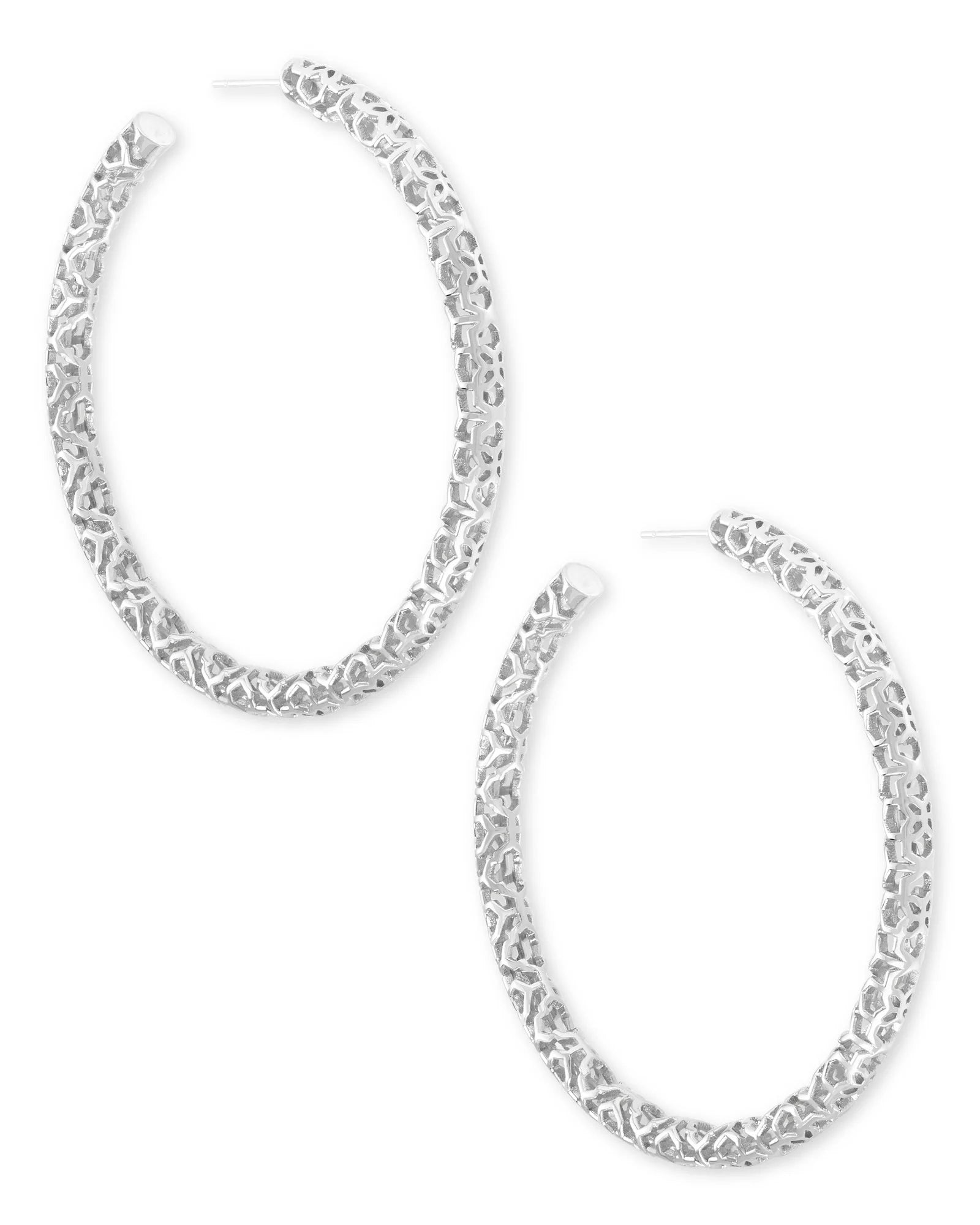 KS Maggie 2.5" Hoop Earrings
