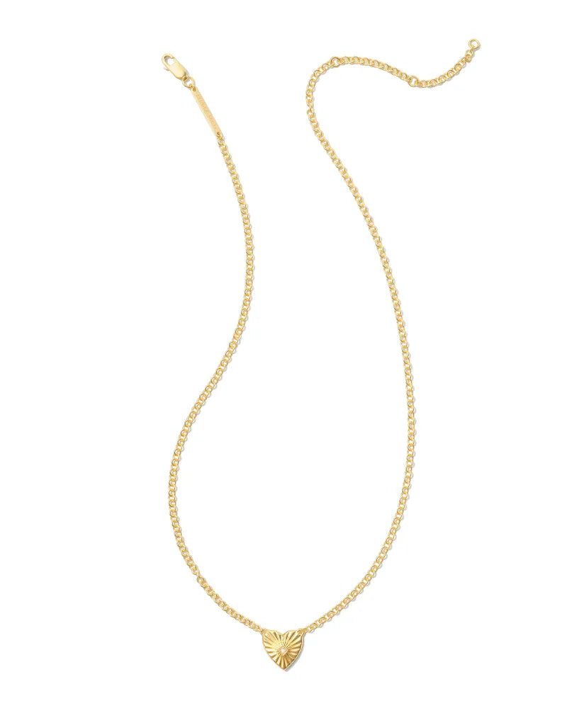 KS 925 Maia Heartburst Pendant Necklace