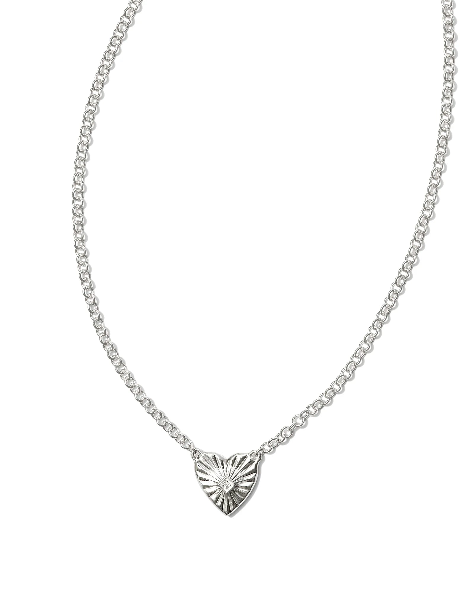 KS 925 Maia Heartburst Pendant Necklace