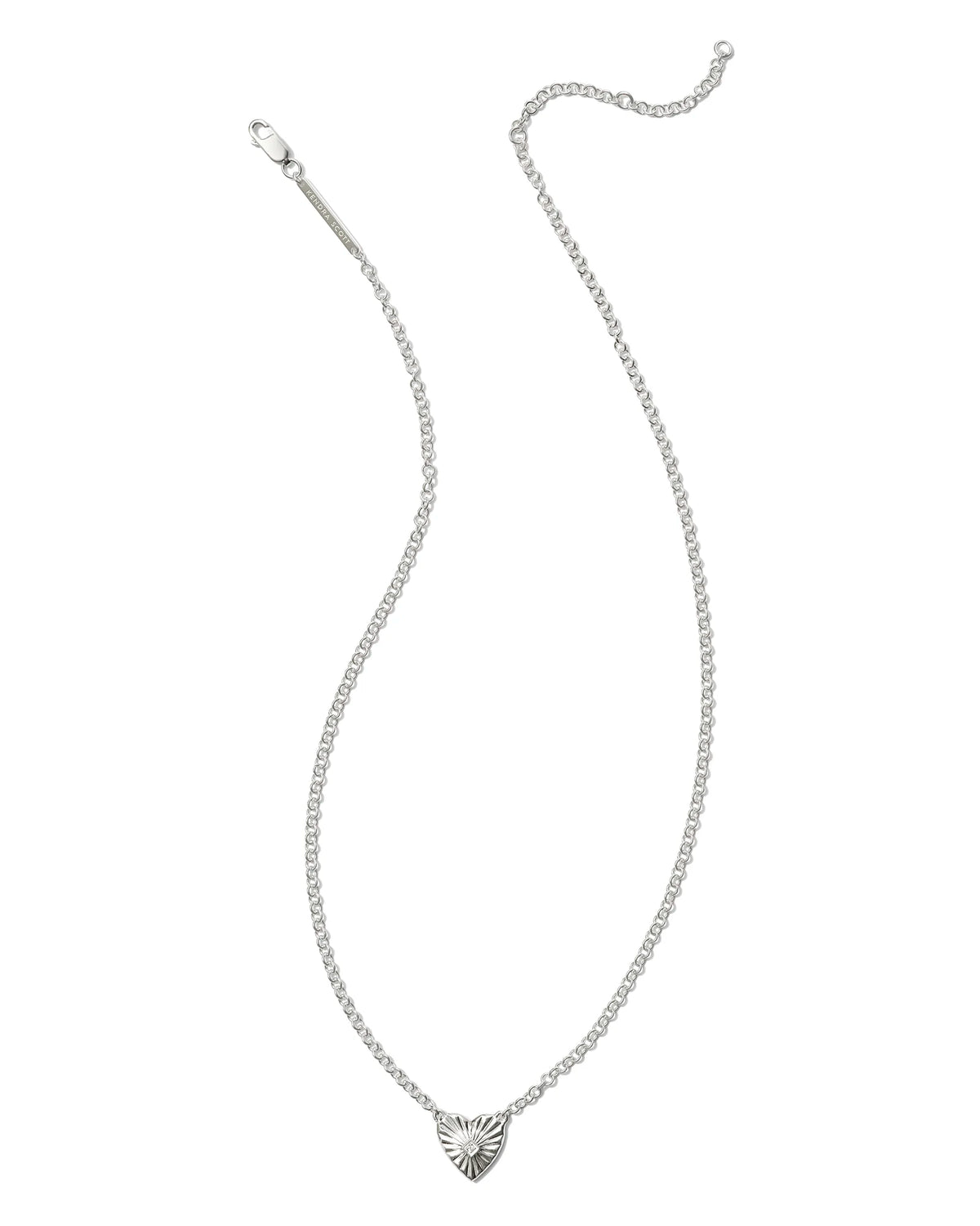 KS 925 Maia Heartburst Pendant Necklace