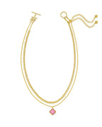 KS Mallory Rose Multi Strand Necklace