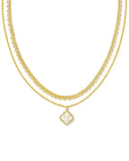 KS Mallory Rose Multi Strand Necklace