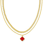 KS Mallory Rose Multi Strand Necklace