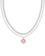 KS Mallory Rose Multi Strand Necklace