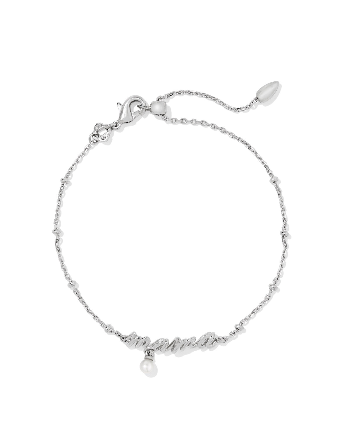KS Mama Script Delicate Chain Bracelet