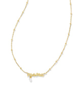 KS Mama Script Pendant Necklace
