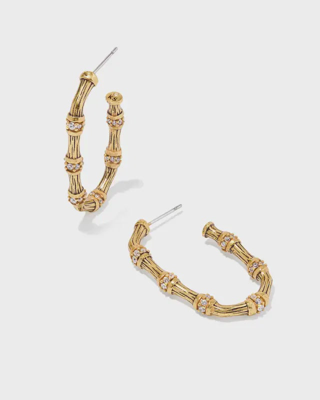 KS Maura Bamboo Hoop Earrings