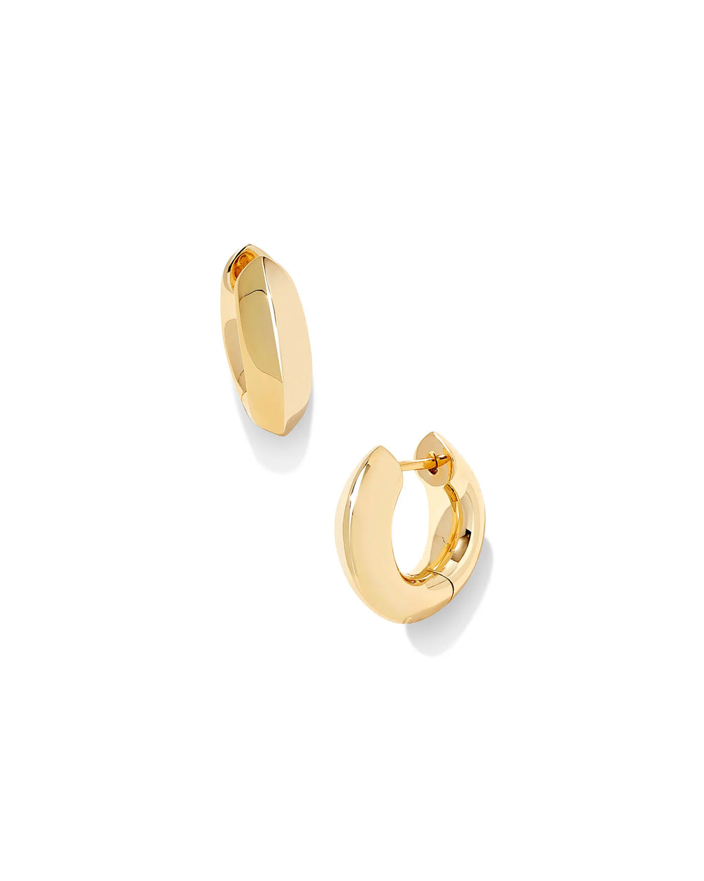 KS Mikki Metal Huggie Earrings