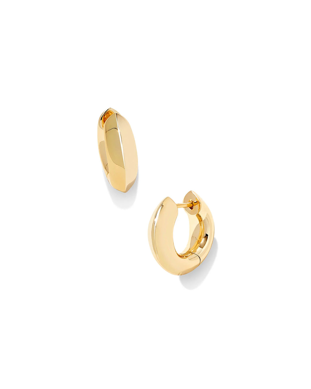 KS Mikki Metal Huggie Earrings