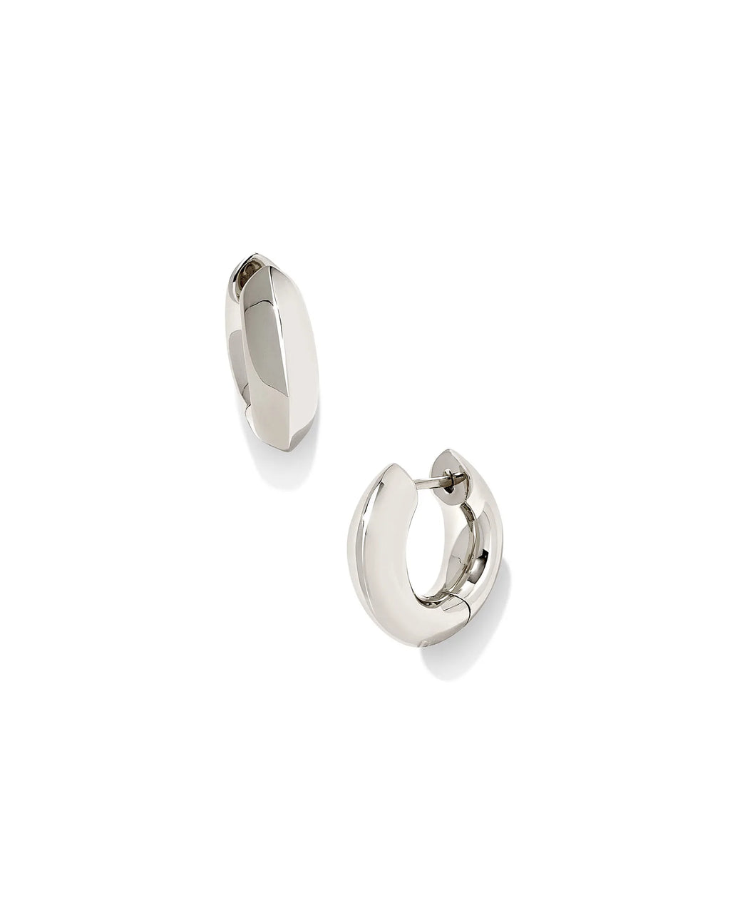 KS Mikki Metal Huggie Earrings