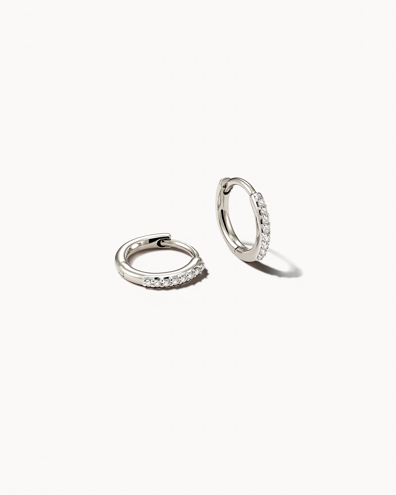 KS 14k Mila Huggie Earrings