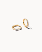 KS 14k Mila Huggie Earrings