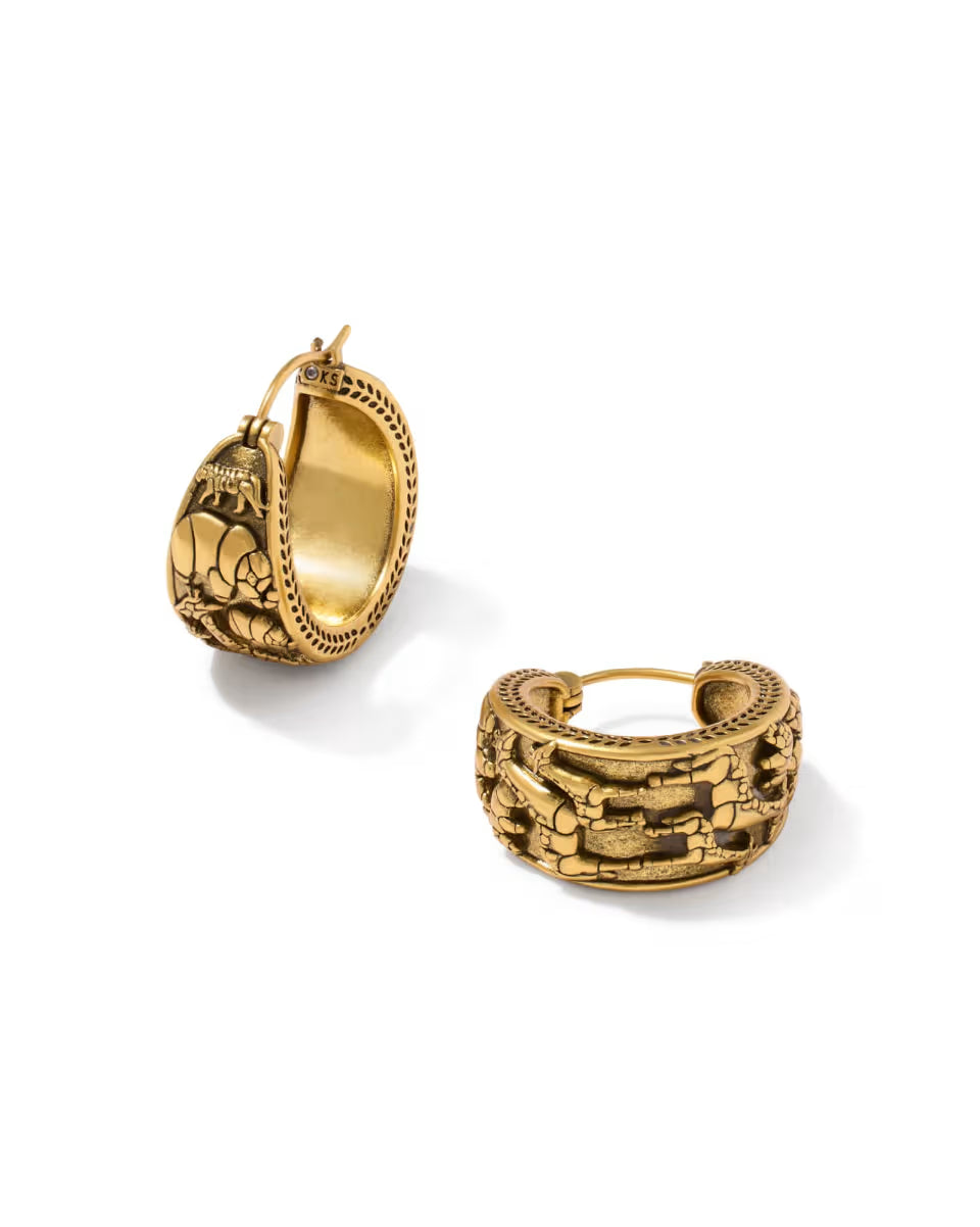 KS Raina Hoop Earrings