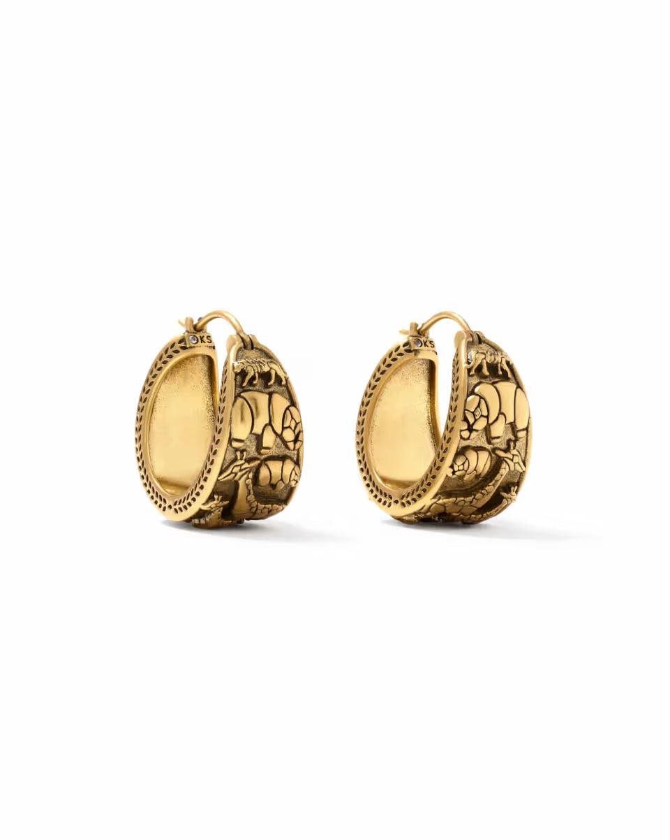 KS Raina Hoop Earrings