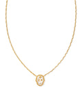 KS Skeleton Pendant Necklace
