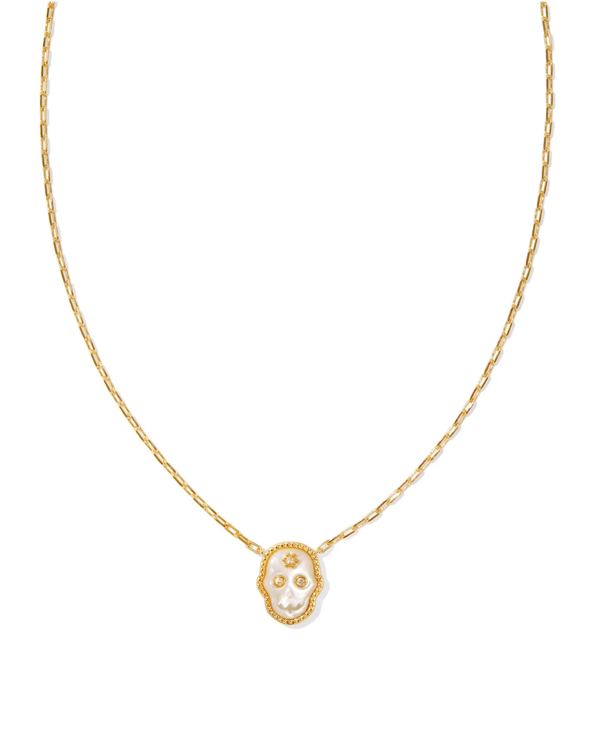 KS Skeleton Pendant Necklace