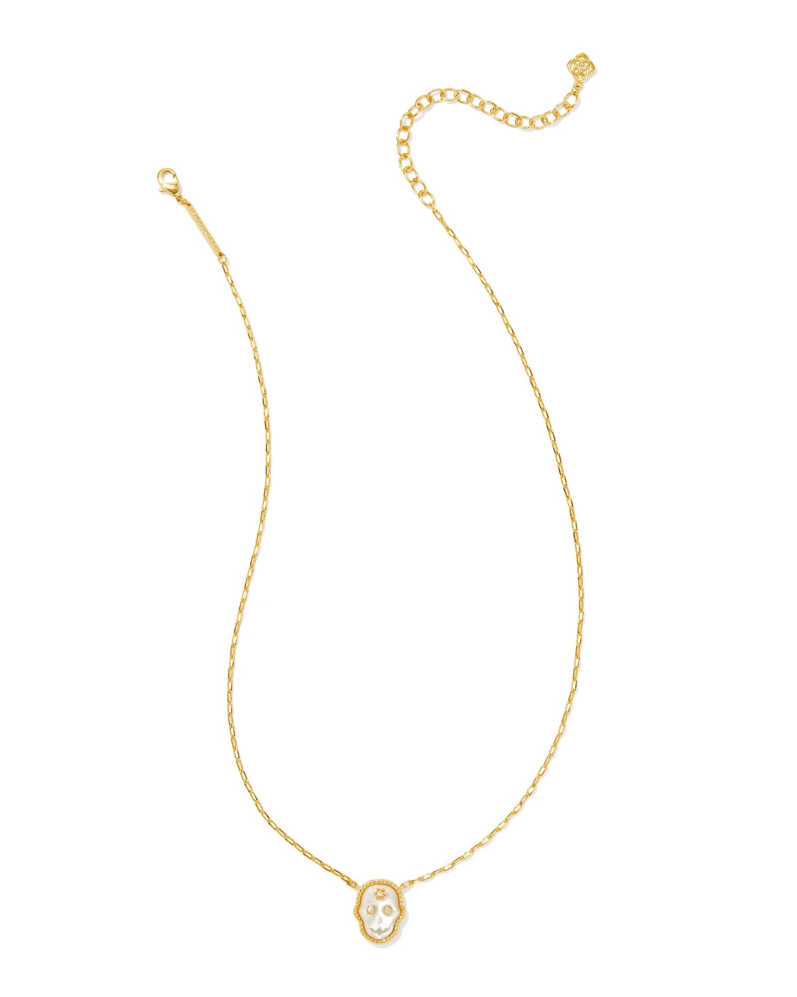 KS Skeleton Pendant Necklace