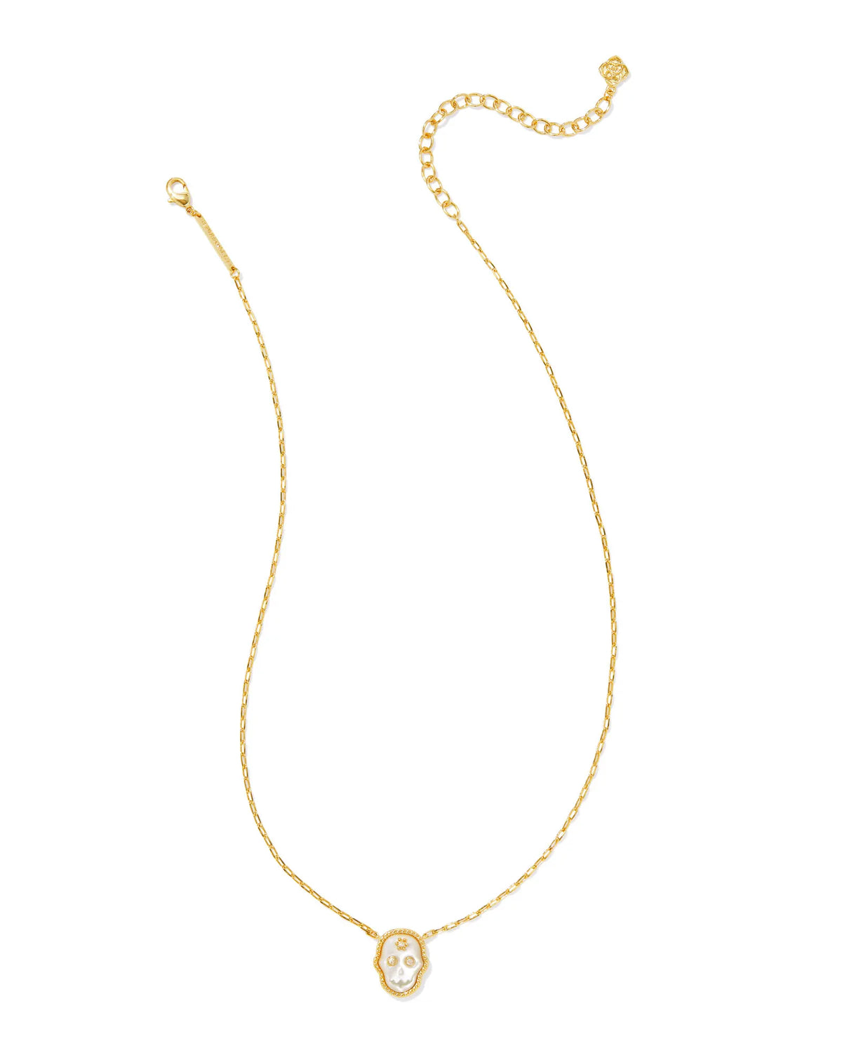 KS Skeleton Pendant Necklace
