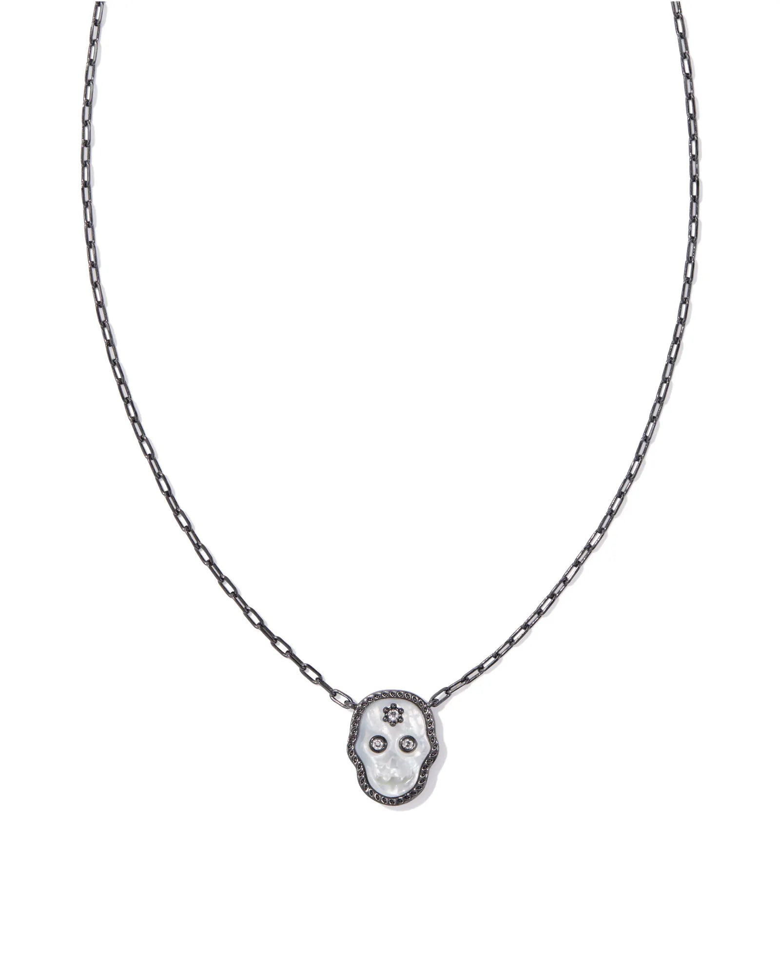 KS Skeleton Pendant Necklace