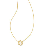 KS Snowflake Short Pendant Necklace