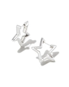 KS Star Huggie Earrings