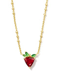 KS Strawberry Pendant Necklace