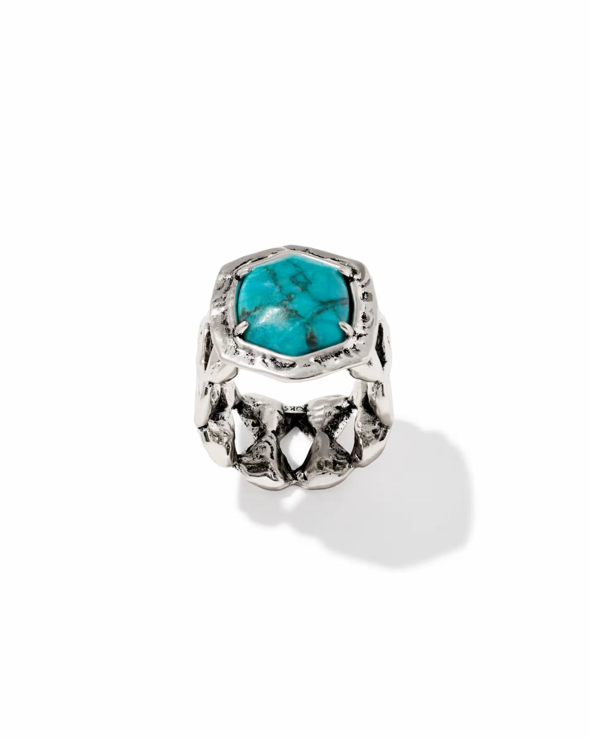 KS Tiger Striped Daphne Cocktail Ring
