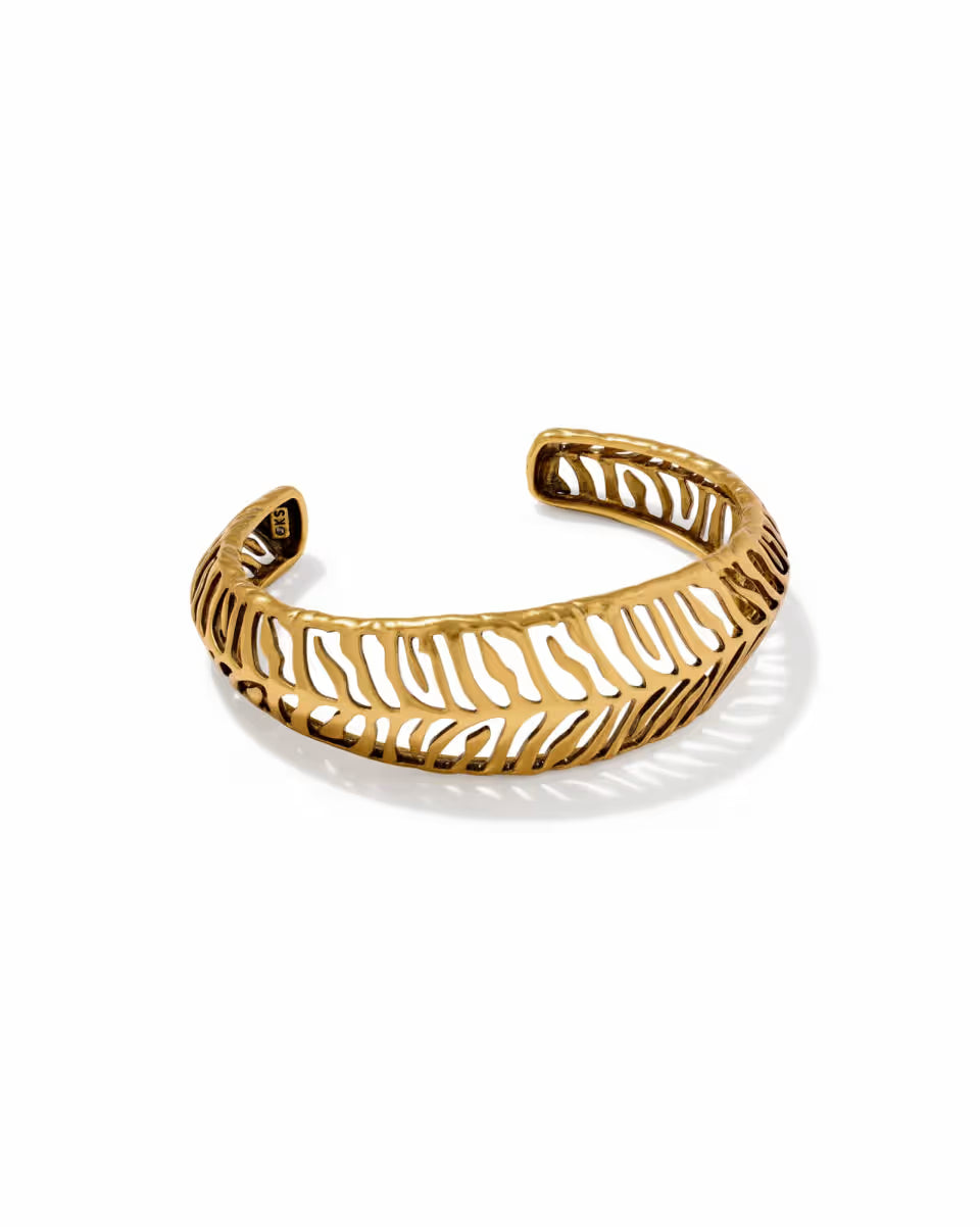 KS Tiger Striped Mikki Cuff Bracelet