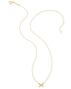 KS 14k Diamond Accent Bow Necklace