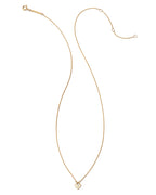 KS 14k Tiny Heart Padlock Necklace