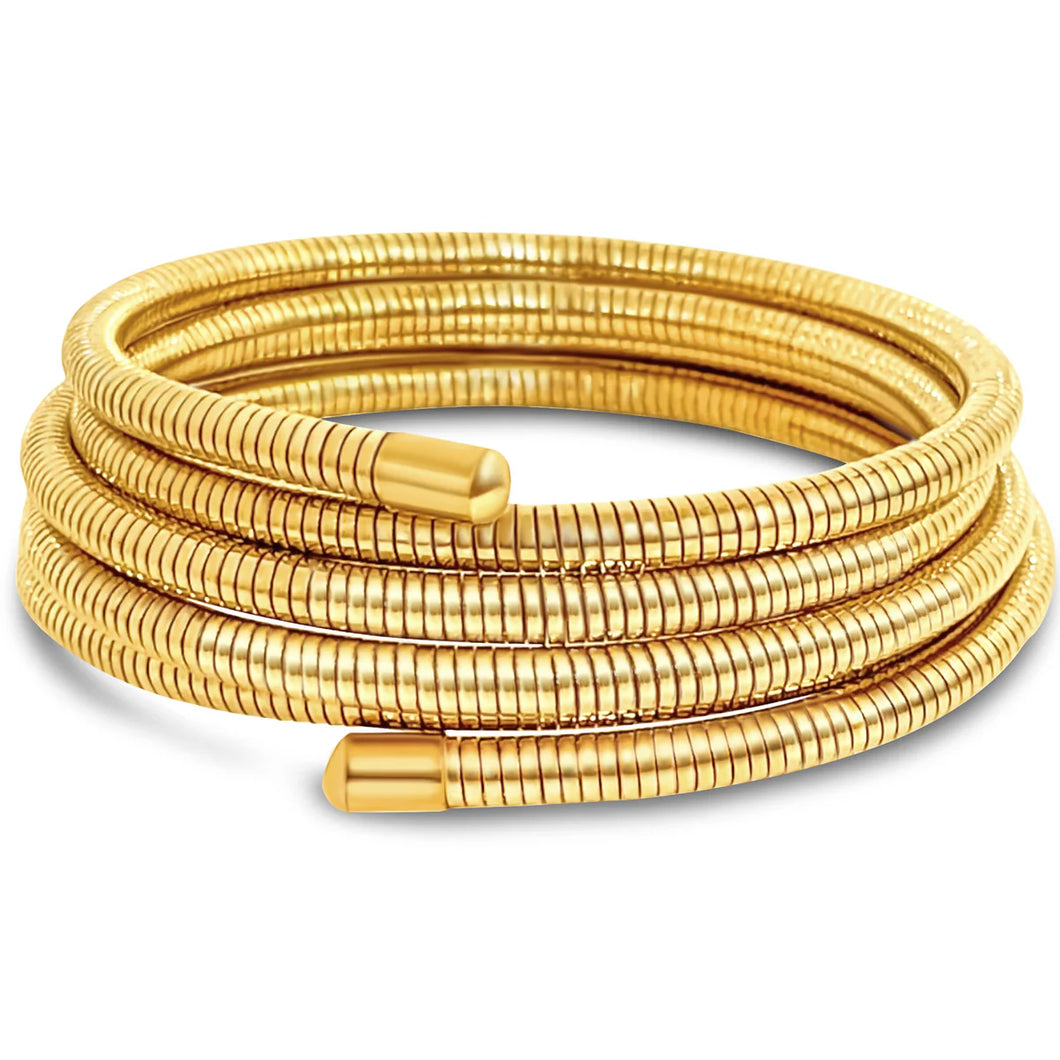 EV Krishna Coil Wrap Bracelet