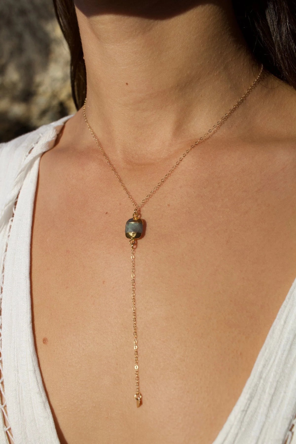 TOA Labradorite Lariat