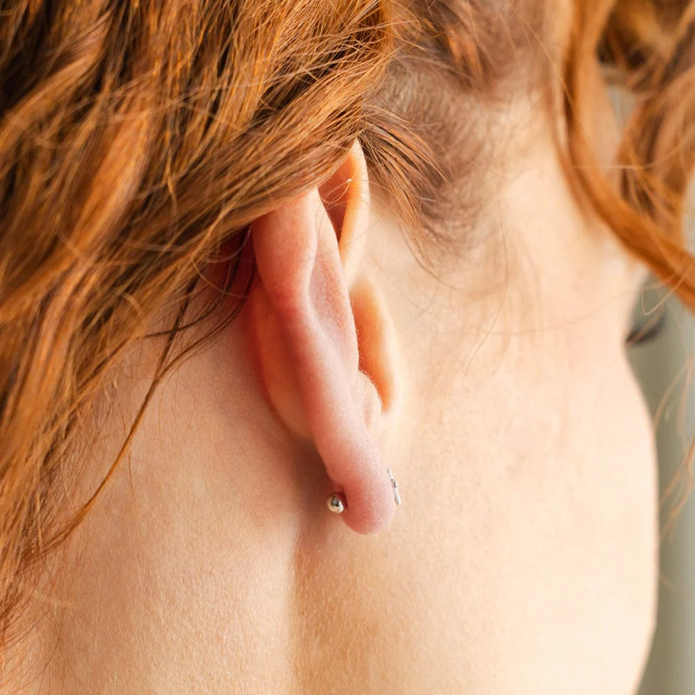 MBM 2.5mm Bead Live-In Stud Earrings