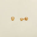 MBM 2.5mm Bead Live-In Stud Earrings