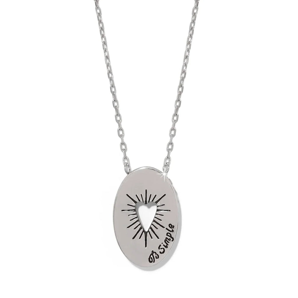 BRI Love Messages B Simple Necklace