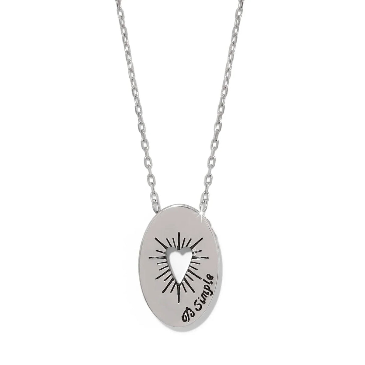 BRI Love Messages B Simple Necklace