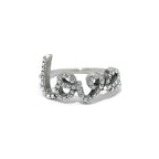 BRI Love Script Sparkle Ring