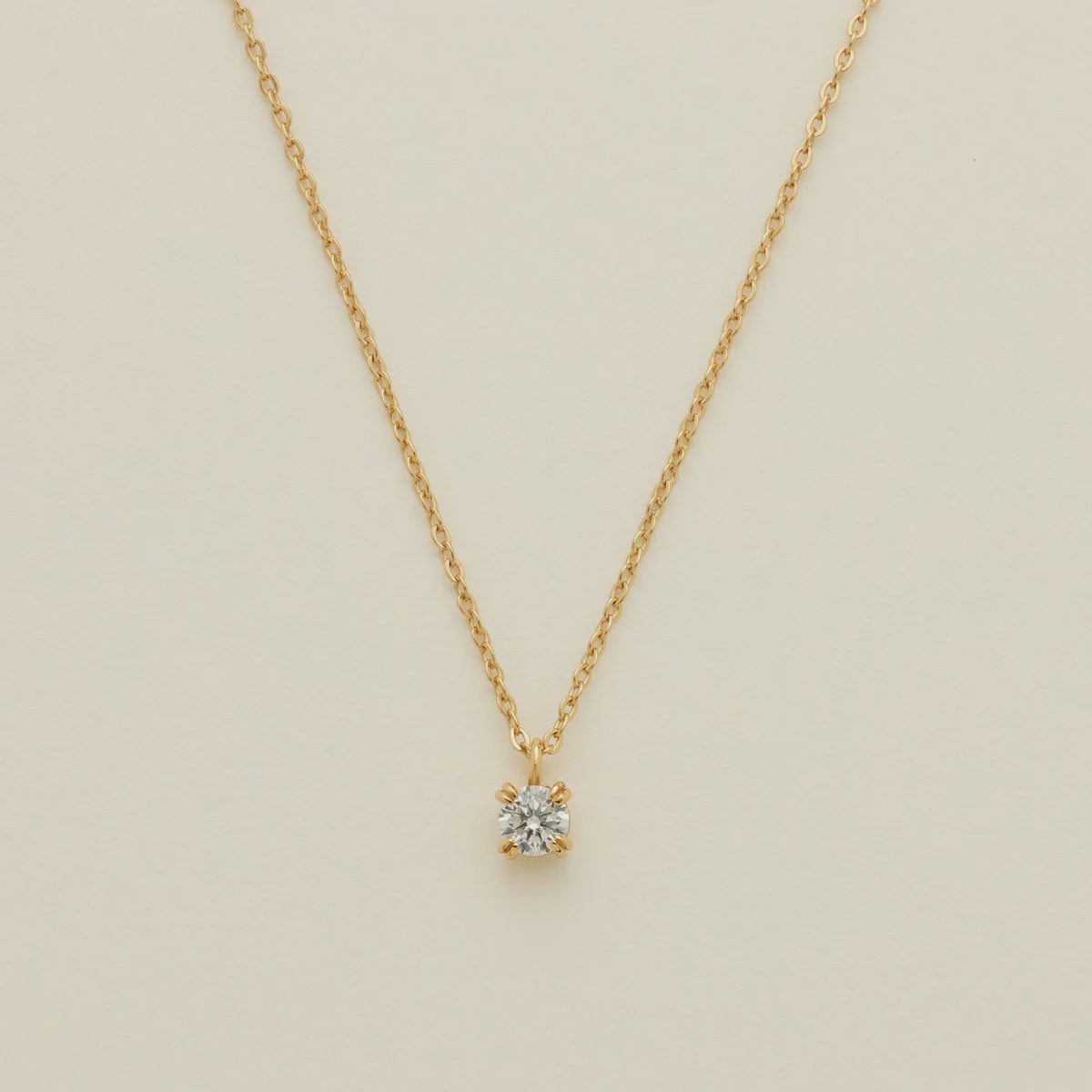 MBM Solitaire Necklace